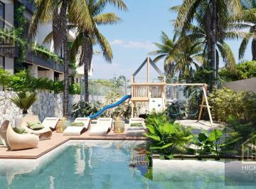 Departamento · 93m² · 2 Recámaras · 2 Estacionamientos · Departamento Departamento en Venta en Cancun 2 Habitaciones con Asadores, Alberca, Cancha de Padel