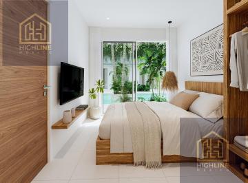 Departamento · 60m² · 2 Recámaras · 1 Estacionamiento · Departamento en Tulum con Ingreso Doble 2 Recámaras Lock - Off Para Rentas Vacacionales