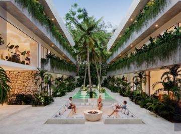 Departamento · 60m² · 2 Recámaras · 1 Estacionamiento · Venta de Departamento en Tulum 2 Hab Look Off con Gym y Coworking