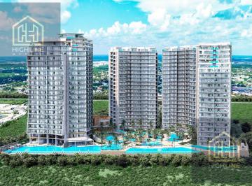 Departamento · 111m² · 2 Recámaras · 1 Estacionamiento · Departamento en Venta en Cancun 2 Habitaciones Alberca Pet Friendly Gym Roi