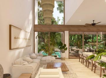 Villa · 319m² · 3 Recámaras · 2 Estacionamientos · Villa de Lujo de 3 Habitaciones en Tulum Country Club a Minutos del Mar y Playas Turquesas