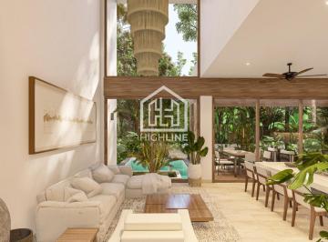Villa · 319m² · 3 Recámaras · 2 Estacionamientos · Villa de Lujo de 3 Habitaciones en Tulum Country Club a Minutos del Mar y Playas Turquesas