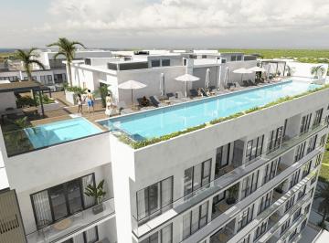 Departamento · 90m² · 2 Recámaras · 1 Estacionamiento · Departamento en Venta en Playa del Carmen 2 Habitaciones Alberca Gym Bar Spa Bitcoin
