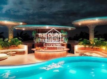 Departamento · 40m² · 1 Recámara · 1 Estacionamiento · En Venta Estudio en Tulum con Alberca y Yoga