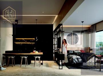 Departamento · 56m² · 1 Recámara · 1 Estacionamiento · Departamento en Venta en Playa del Carmen Tipo Estudio con Alberca Infinita
