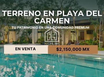 Departamento · 253m² · 1 Recámara · 1 Estacionamiento · Lote en Comunidad Premium en Playa del Carmen