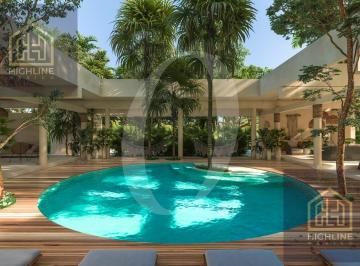 Terreno / Lote · 176m² · En Venta Lote Residencial en Tulum con Alberca y Gym