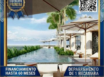 Departamento · 68m² · 1 Recámara · 1 Estacionamiento · Departamento en Venta 1 Habitacion Alberca a 8 Minutos del Mar Gymancio