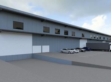 Bodega comercial · 600m² · 6 Estacionamientos · Bodega Industrial en Centro Logístico Sobre Libramiento Cancún - Mérida