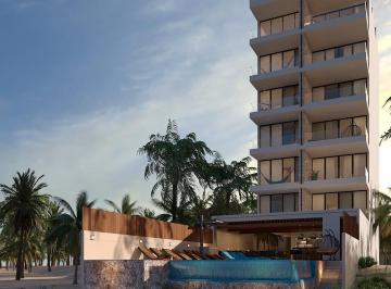 Departamento · 185m² · 3 Recámaras · 2 Estacionamientos · Preventa Departamento 3 Recamaras Frente Al Mar Chelem