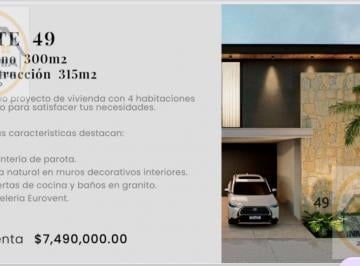 Casa · 315m² · 4 Recámaras · 2 Estacionamientos · Casa en Venta en Lote 49 Frac. Residencial Rio del Dorado