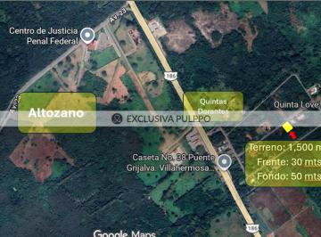 Imagen google maps1.png · Terreno Residencial en Venta en Villahermosa Centro