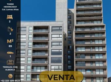 Departamento de 2 habitaciones, Zapopan · Departamento en Venta de 2 Recámaras en Lomas Altas, Torre Hemingway