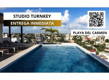Departamento · 45m² · 1 Recámara · Studio en Venta Playa del Carmen Cerca de La Playa Llave en Mano