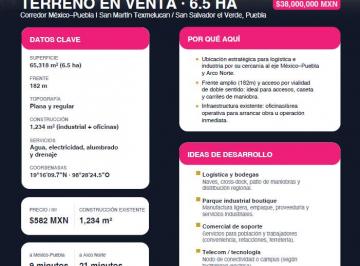 Terreno industrial , San Salvador el Verde · Venta de Terreno "Remate"