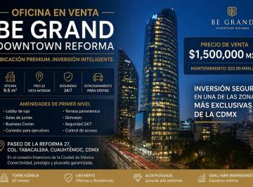 Oficina , Cuauhtémoc · Oficina Privada en Venta en Downtown Club Reforma