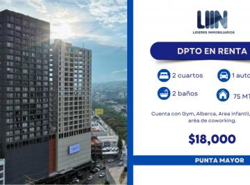 Departamento de 2 habitaciones, León · Departamento en Renta Punta Mayor