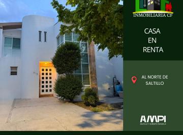 Casa de 2 habitaciones, Saltillo · Casa de Renta Al Norte de Saltillo en Fracc Privado