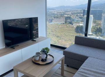 Departamento de 1 habitación, Cuajimalpa de Morelos · Departamento Amueblado en Renta en Santa Fe