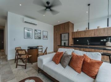 Departamento · 65m² · 2 Recámaras · 1 Estacionamiento · Venta Departamento 2 Recámaras 4 Paneles Solares Privados Elevador y Amenidades Temozón Norte