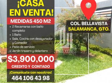 Casa de 2 habitaciones, Salamanca · Casa en Venta Colonia Bellavista, Salamanca, Guanajuato