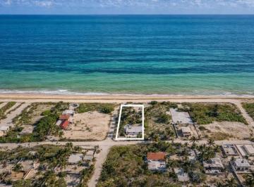 Terreno / Lote , Sinanché · Terreno Frente Al Mar de Progreso | 18 m Lineales de Playa en San Crisanto, Yucatán