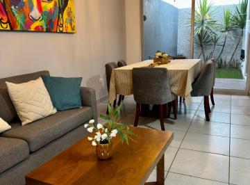 Sala comedor amueblados · Casa Amueblada en Renta Bosque Sereno