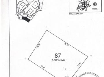 Terreno / Lote · 570m² · Venta Terreno en Privada Cutzam 570 m² Privada Residencial Yucatan Country Club