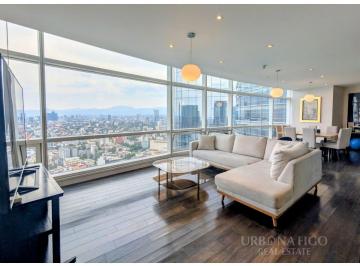 Departamento de 2 habitaciones, Cuauhtémoc · Departamento de 189 m² con Hermosa Vista de 2 Recámaras en St Regis