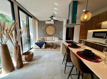 Departamento · 74m² · 2 Recámaras · 1 Estacionamiento · Ventade Departamento Tulum 2 Hab Lock Off 20 Años Financiamiento