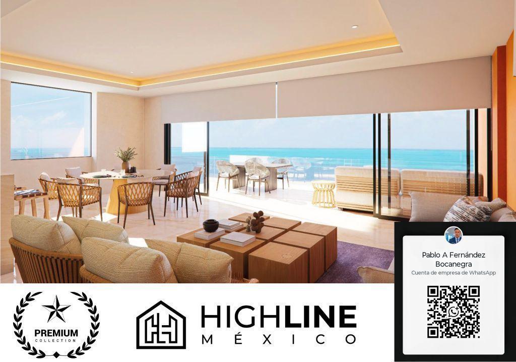 Departamento en Venta de 3 Habitaciones y 3.5 Baños Beach Front en Cancun