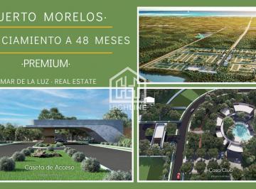Terreno / Lote · 300m² · Lote Residencial de 300 m². Puerto Morelos. Más de 20 Amenidades. Financiamiento Directo