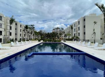 Departamento · 49m² · 2 Recámaras · 1 Estacionamiento · Dpto. en Renta en Fraccionamiento Aldea Tulum