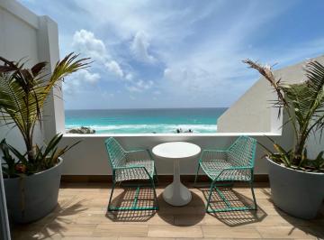 Departamento · 200m² · 3 Recámaras · 2 Estacionamientos · Penthouse en Venta, 3 Recamaras, Vista Al Mar, Acceso a La Playa, Cancun, Zona Hotelera