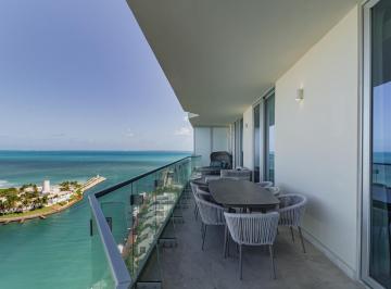 Departamento · 360m² · 4 Recámaras · 2 Estacionamientos · Departamento en Venta/renta, 4 Recámaras, con Vista Al Mar, Sls Harbour Beach, Puerto Cancún