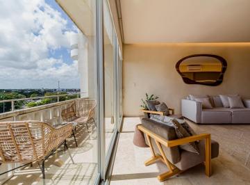 Departamento · 110m² · 2 Recámaras · 1 Estacionamiento · Departamento Amueblado 2 Recámras en Renta en Léu Av Nader, Cancún