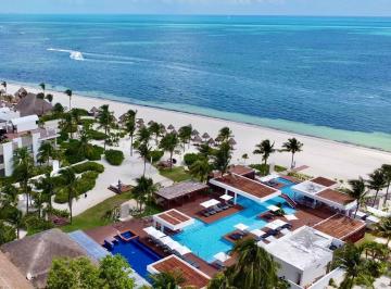 Departamento · 348m² · 3 Recámaras · 2 Estacionamientos · Pent House en La Amada, en Isla Mujeres, 3 Recamaras, Amueblado