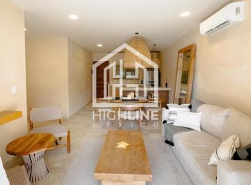 Departamento · 88m² · 1 Recámara · 1 Estacionamiento · Departamento en Tulum de 1 Habitación PH con Rooftop Privado, Piscina y Gimnasio con Llave en Mano