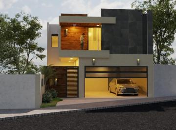 Casa · 240m² · 3 Recámaras · 2 Estacionamientos · Casa Nueva en Fraccionamiento Costa de Oro con Jardín.