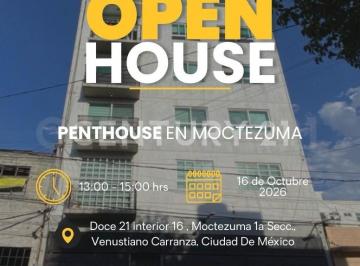 Departamento · 82m² · 3 Recámaras · 1 Estacionamiento · Penthouse en Calle Doce, Colonia Moctezuma, Venustiano Carranza