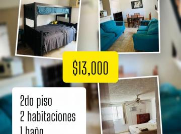 Departamento de 2 habitaciones, Benito Juárez · Depa Amueblado en Renta Sobre Av del Bosque