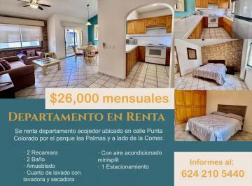 Departamento de 2 habitaciones, Los Cabos · Se Renta Departamento de 2 Recamaras Ubicado en Zona Hotelera en San José del Ca