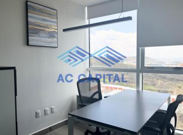 Oficina · 91m² · 5 Estacionamientos · Oficina Amueblada en Renta 91 m² en Corporativo Wtc Querétaro | Piso 5