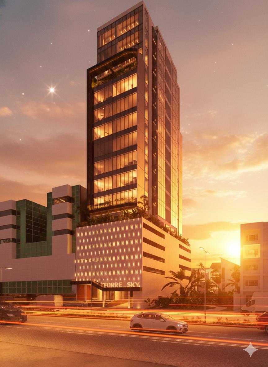 El Nuevo Icono Corporativo de Veracruz: Oficinas en Only Sky Tower