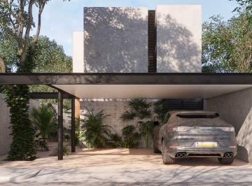 3f5613e70543b714d469b4246b8f250620ec5e84256cd3426fdcb65b6ab4ef11 · Casa en El Norte de Merida, en Privada con Amenidades, de 3 Recamaras