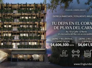 Departamento · 68m² · 2 Recámaras · Departamento en Playa del Carmen