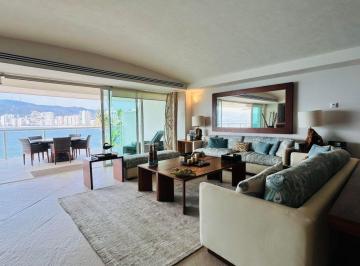 Departamento de 4 habitaciones, Acapulco de Juárez · Venta Departamento en Villa Alejandra Sobre Playa 4 Recámaras, Playa Guitarron