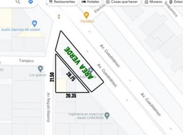 Terreno comercial de 1 habitación, Veracruz · Terreno Comercial Av Cuauhtémoc