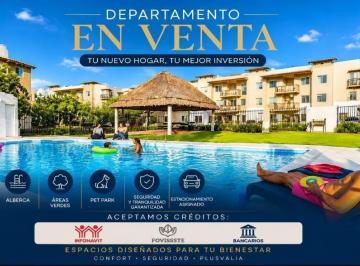 Departamento · 59m² · 2 Recámaras · 2 Estacionamientos · Departamento en Venta 2 Recamaras con Credito Infonavit