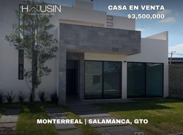 Casa · 186m² · 3 Recámaras · 1 Estacionamiento · Casa en Venta. Privada Monterreal. Salamanca, Gto.